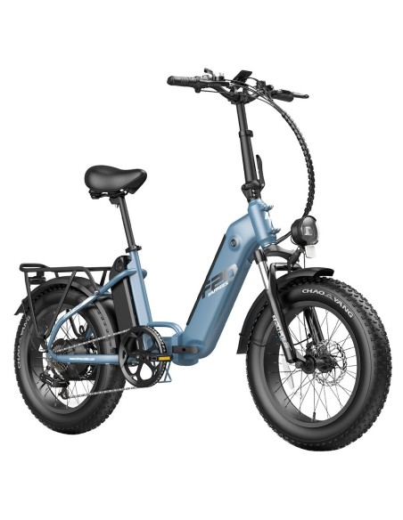 FAFREES FF20 Polar E-Bike 40Km/h 500W 48V 20,8Ah Double Batterie Bleu