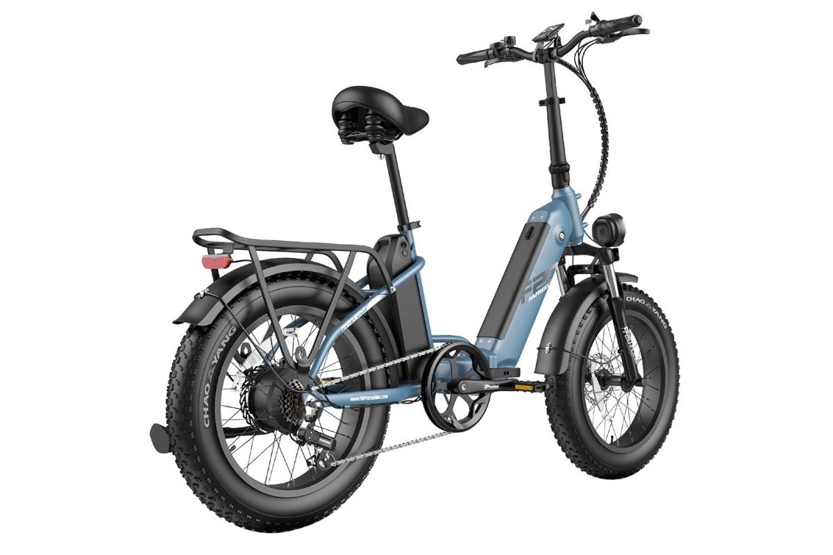 FAFREES FF20 Polar E-Bike 40Km/h 500W 48V 20,8Ah Double Batterie Bleu