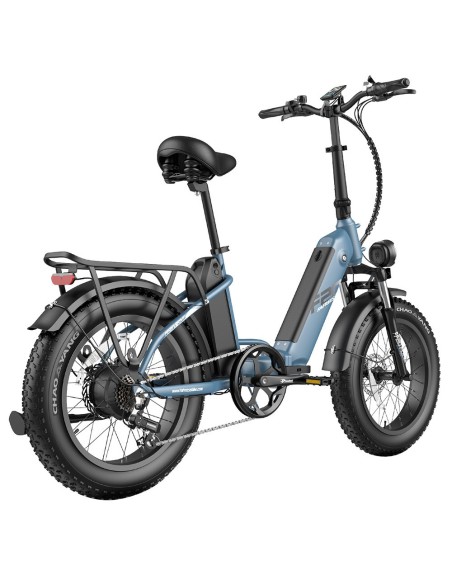 FAFREES FF20 Polar E-Bike 40Km/h 500W 48V 20,8Ah Double Batterie Bleu