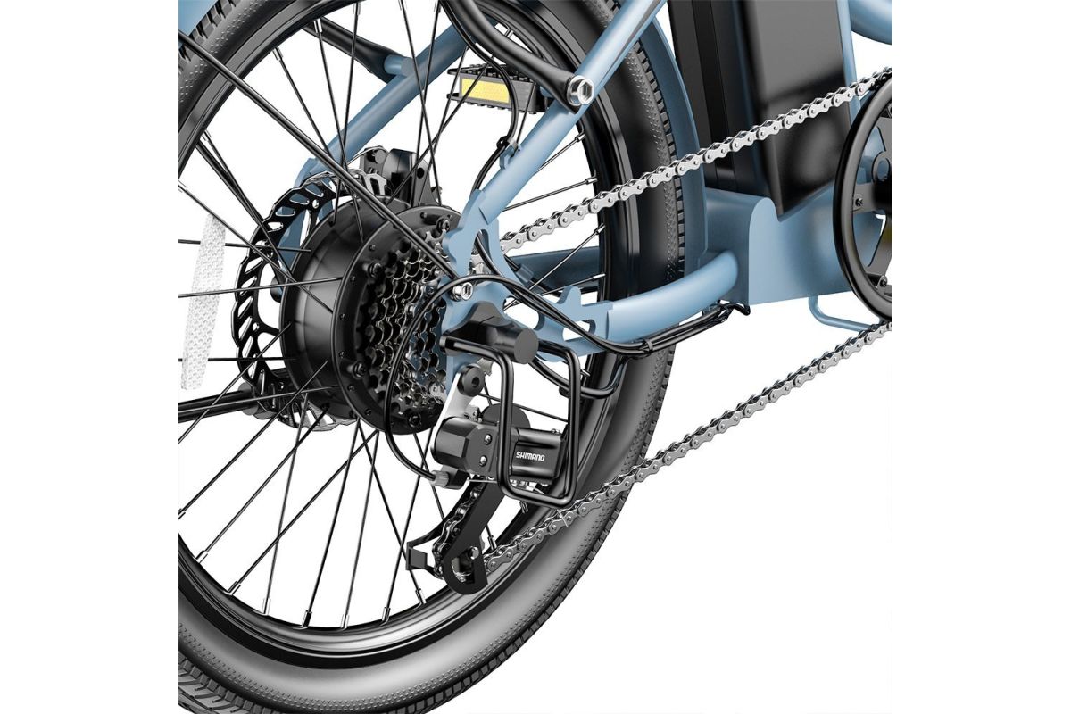 FAFREES F20 Light E-bike 20 Pouces 250W 36V 14.5AH 25Km/h Vitesse Bleu