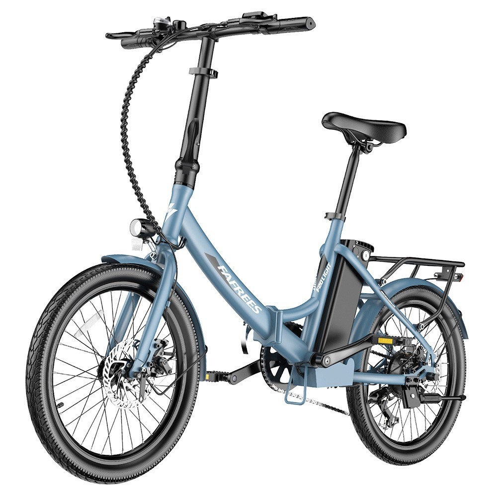 FAFREES F20 Light E-bike 20 Pouces 250W 36V 14.5AH 25Km/h Vitesse Bleu