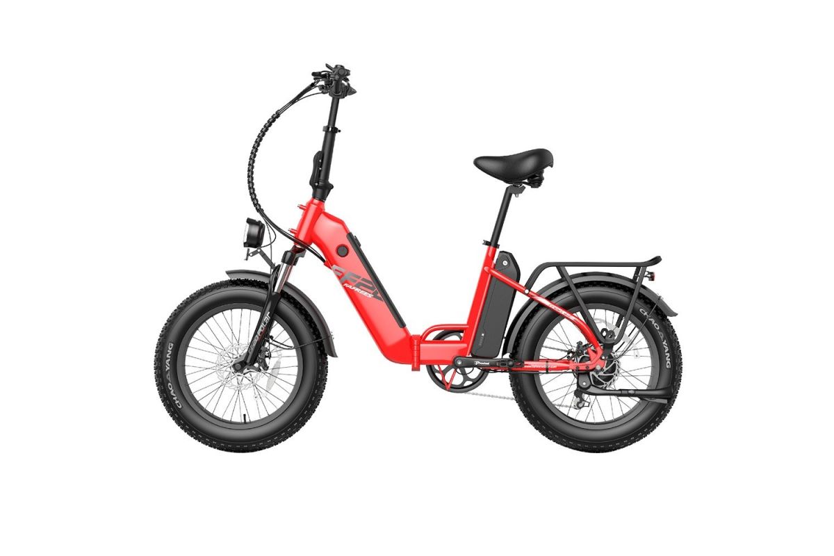 FAFREES FF20 Polar E-Bike 40Km/h 500W 48V 20,8Ah Double Batterie Rouge