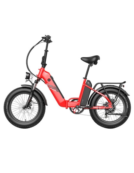 FAFREES FF20 Polar E-Bike 40Km/h 500W 48V 20,8Ah Double Batterie Rouge