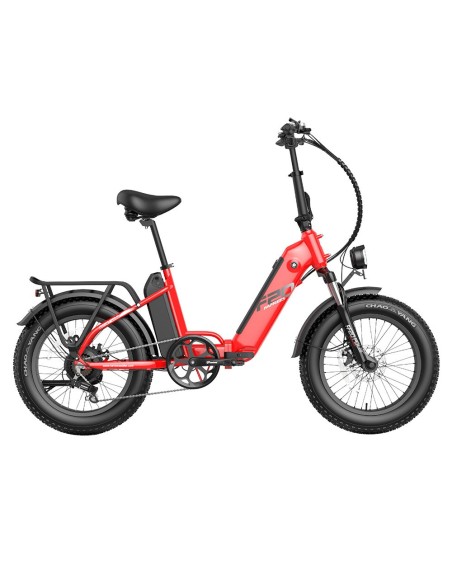 FAFREES FF20 Polar E-Bike 40Km/h 500W 48V 20,8Ah Double Batterie Rouge