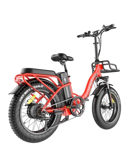 FAFREES F20 Max Vélo Électrique 20po 25Km/h 48V 22.5AH 500W Moteur Rouge