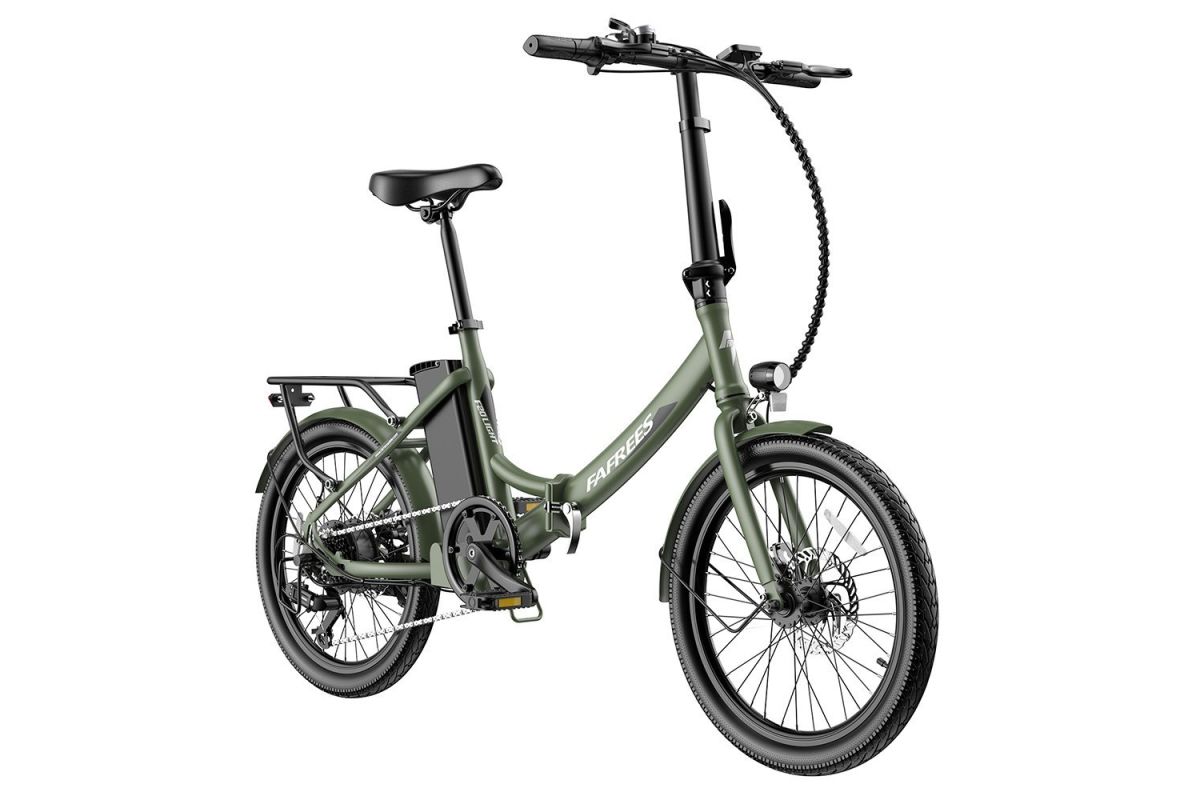 FAFREES F20 Light E-bike 20 Pouces 250W 36V 14.5AH 25Km/h Vitesse Vert