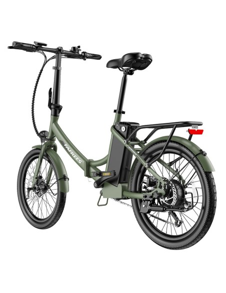 FAFREES F20 Light E-bike 20 Pouces 250W 36V 14.5AH 25Km/h Vitesse Vert