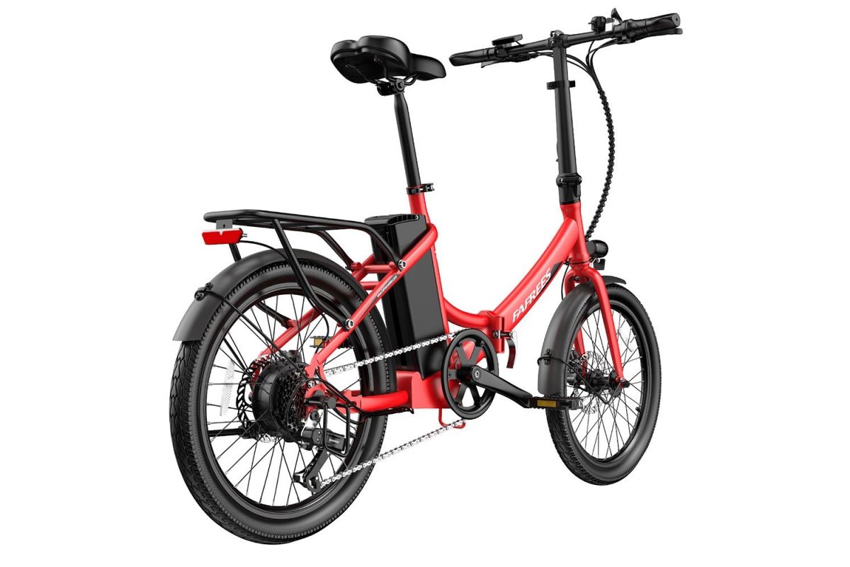 FAFREES F20 Light E-bike 20 Pouces 250W 36V 14.5AH 25Km/h Vitesse Rouge