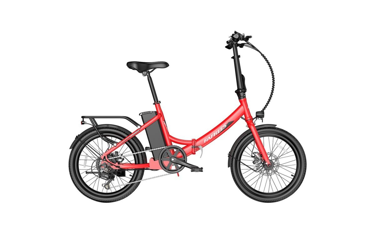 FAFREES F20 Light E-bike 20 Pouces 250W 36V 14.5AH 25Km/h Vitesse Rouge