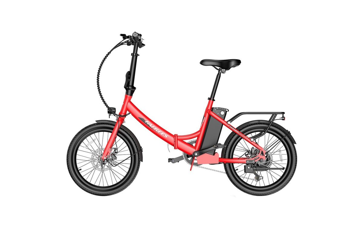 FAFREES F20 Light E-bike 20 Pouces 250W 36V 14.5AH 25Km/h Vitesse Rouge