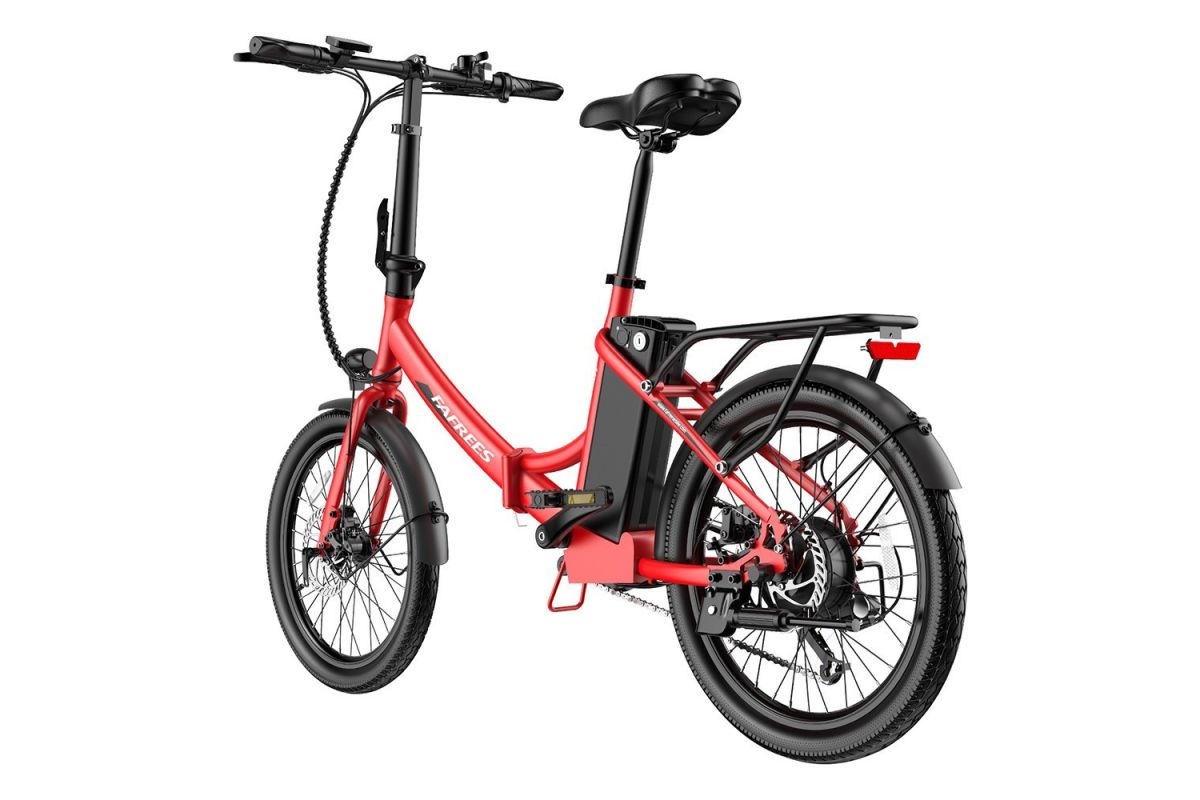 FAFREES F20 Light E-bike 20 Pouces 250W 36V 14.5AH 25Km/h Vitesse Rouge