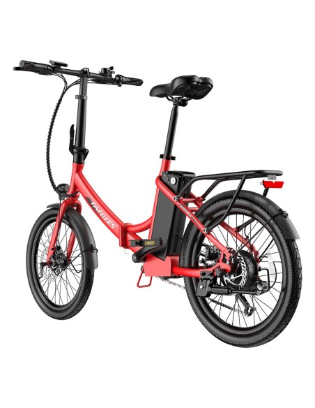 FAFREES F20 Light E-bike 20 Pouces 250W 36V 14.5AH 25Km/h Vitesse Rouge