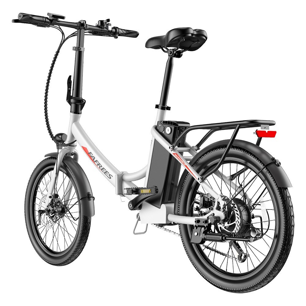 FAFREES F20 Light E-bike 20 Pouces 250W 36V 14.5AH 25Km/h Vitesse Blanc 2