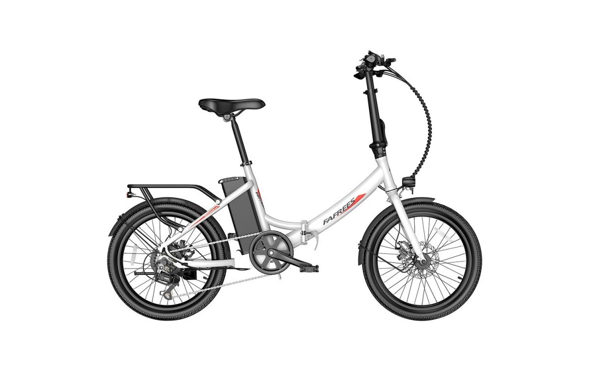FAFREES F20 Light E-bike 20 Pouces 250W 36V 14.5AH 25Km/h Vitesse Blanc