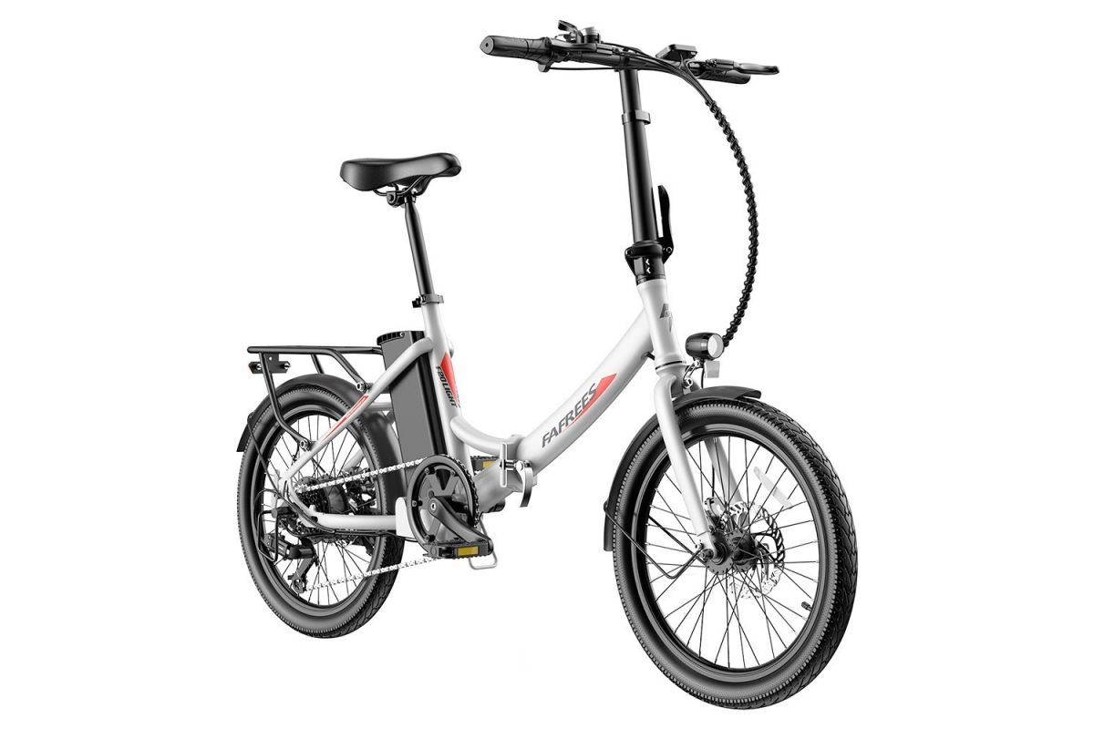 FAFREES F20 Light E-bike 20 Pouces 250W 36V 14.5AH 25Km/h Vitesse Blanc