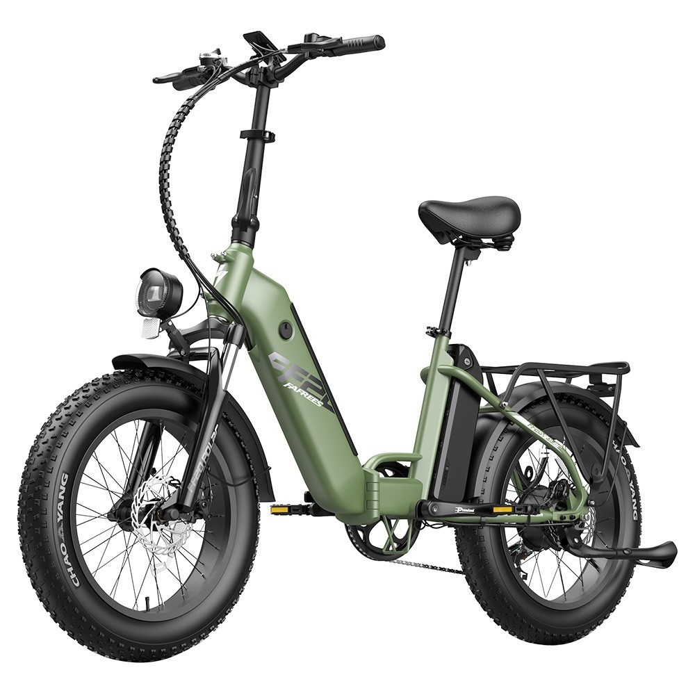 FAFREES FF20 Polar E-Bike 40Km/h 500W 48V 20,8Ah Double Batterie Vert