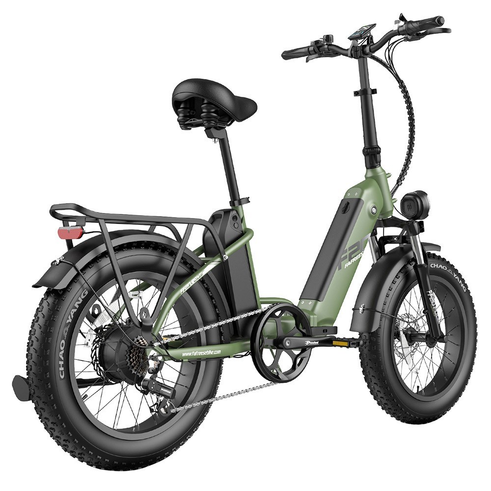 FAFREES FF20 Polar E-Bike 40Km/h 500W 48V 20,8Ah Double Batterie Vert 2