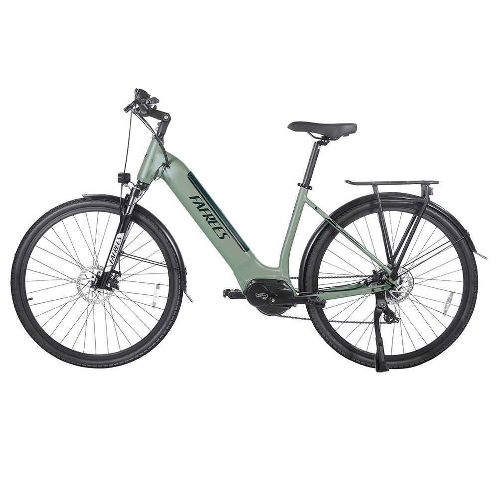 FAFREES FM9 City Ebike 700C Pneu 25Km/h 36V 15AH 250W Mid-Motor Vert 2