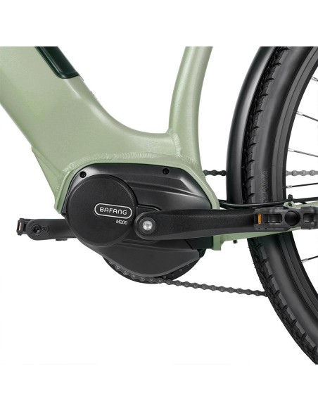 FAFREES FM9 City Ebike 700C Pneu 25Km/h 36V 15AH 250W Mid-Motor Vert