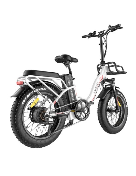 FAFREES F20 Max Vélo Électrique 20po 25Km/h 48V 22.5AH 500W Moteur Blanc