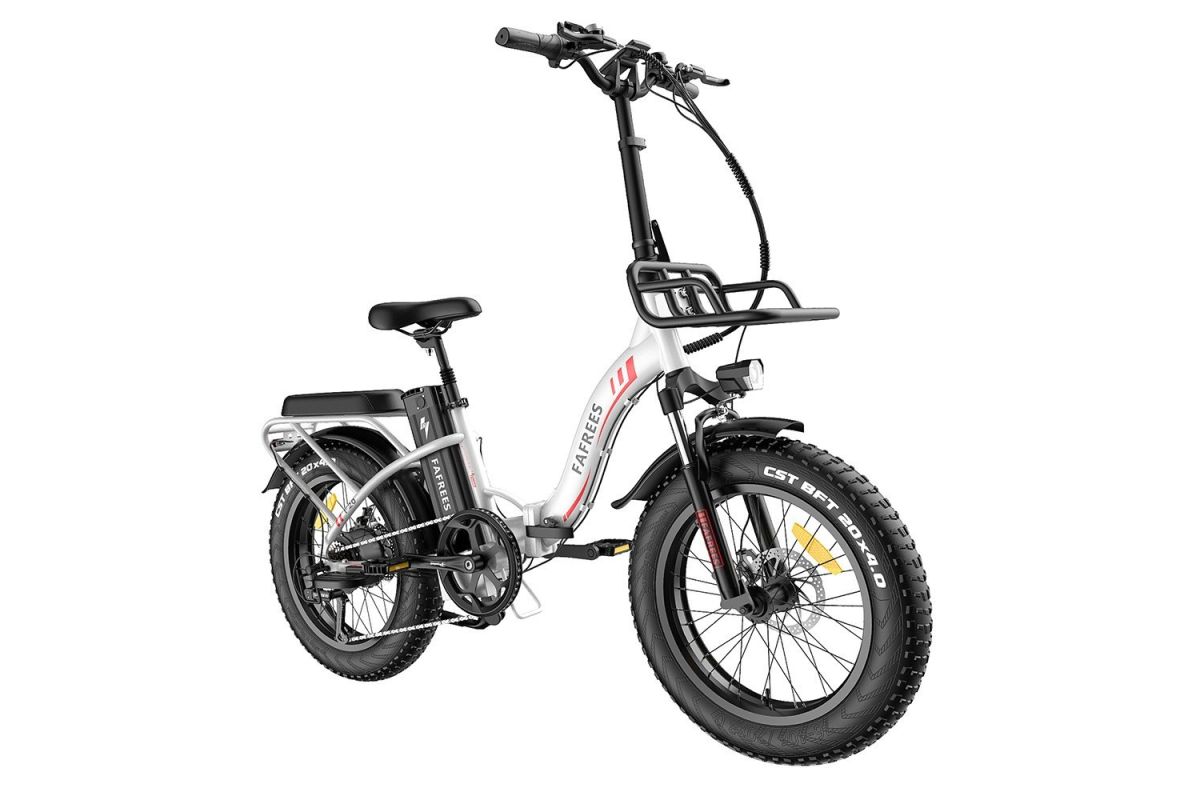 FAFREES F20 Max Vélo Électrique 20po 25Km/h 48V 22.5AH 500W Moteur Blanc