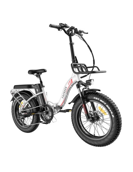 FAFREES F20 Max Vélo Électrique 20po 25Km/h 48V 22.5AH 500W Moteur Blanc