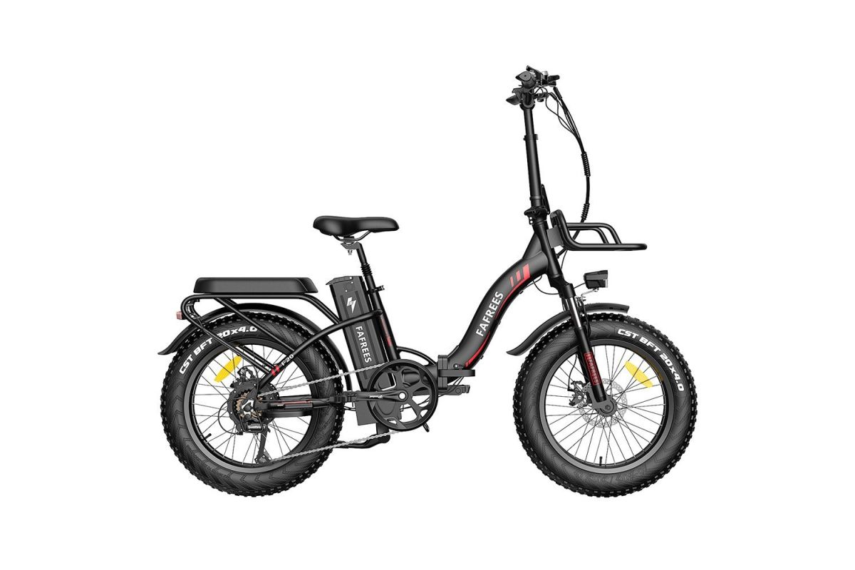 FAFREES F20 Max Vélo Électrique 20po 25Km/h 48V 22.5AH 500W Moteur Noir