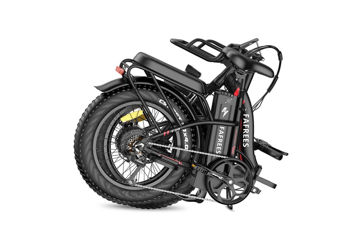 FAFREES F20 Max Vélo Électrique 20po 25Km/h 48V 22.5AH 500W Moteur Noir