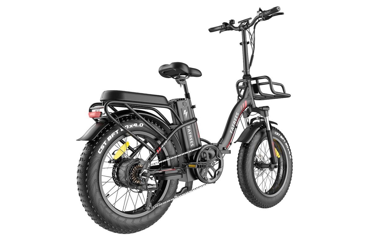 FAFREES F20 Max Vélo Électrique 20po 25Km/h 48V 22.5AH 500W Moteur Noir