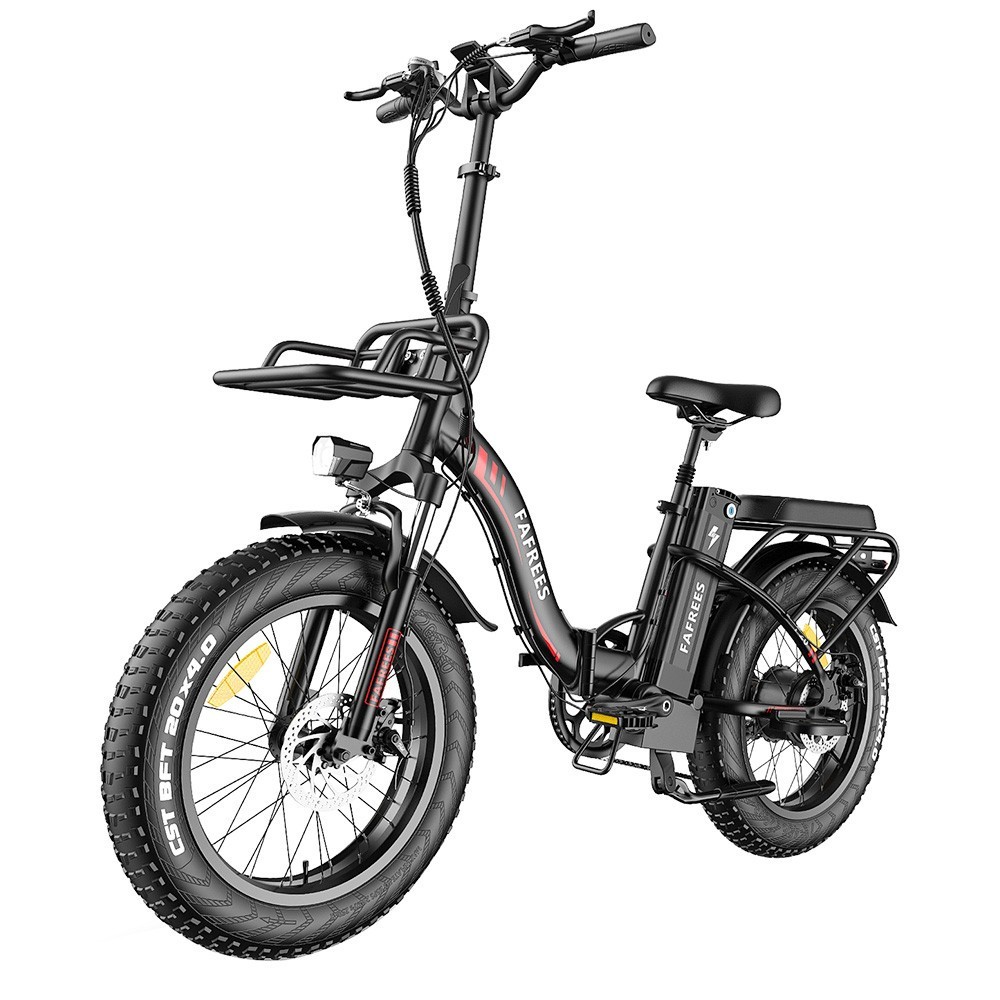 FAFREES F20 Max Vélo Électrique 20po 25Km/h 48V 22.5AH 500W Moteur Noir