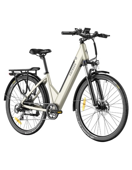 FAFREES F28 Pro Vélo électrique 27.5 * 1.75 pouces Pneus pneumatiques Or