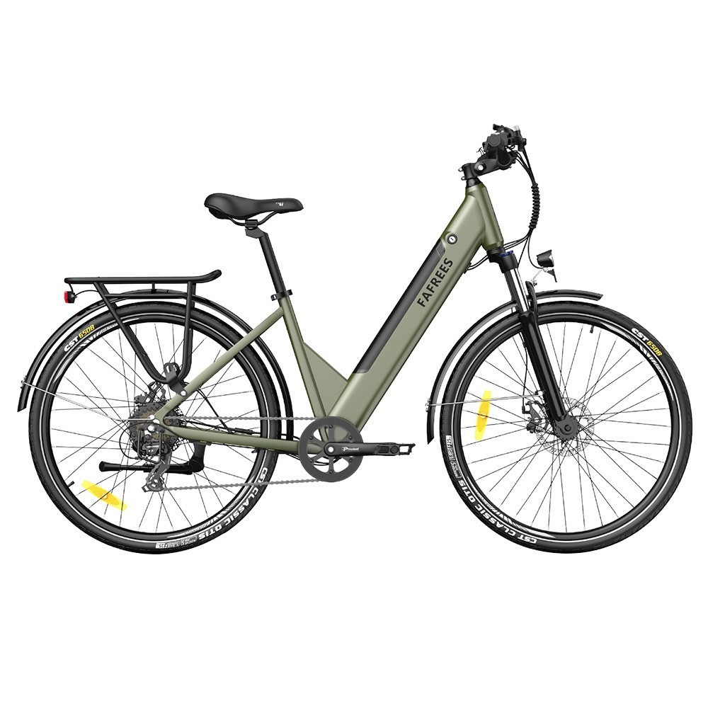 Vélo électrique FAFREES F28 Pro 27.5 * 1.75 pouces Pneus pneumatiques Vert 2