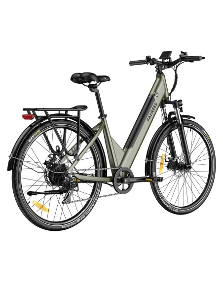 Vélo électrique FAFREES F28 Pro 27.5 * 1.75 pouces Pneus pneumatiques Vert