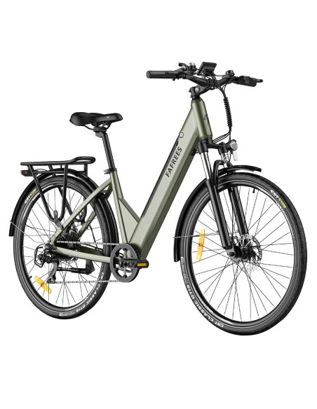 Vélo électrique FAFREES F28 Pro 27.5 * 1.75 pouces Pneus pneumatiques Vert