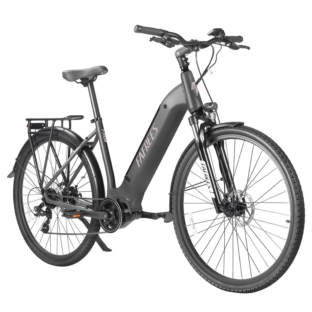 FAFREES FM9 City Ebike 700C Pneu 25Km/h 36V 15AH 250W Moteur Central Gris 2