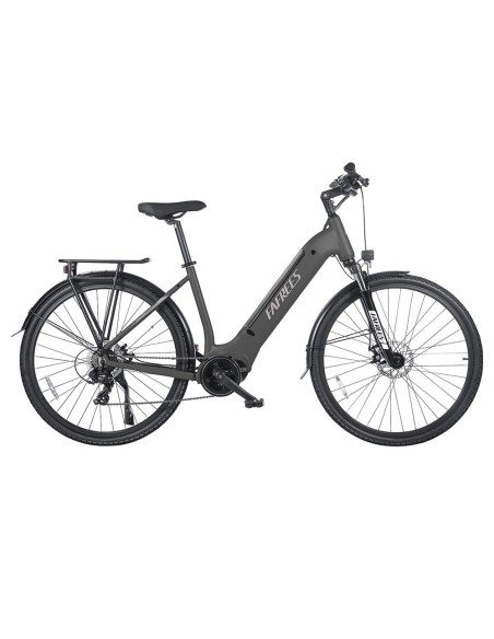 FAFREES FM9 City Ebike 700C Pneu 25Km/h 36V 15AH 250W Moteur Central Gris