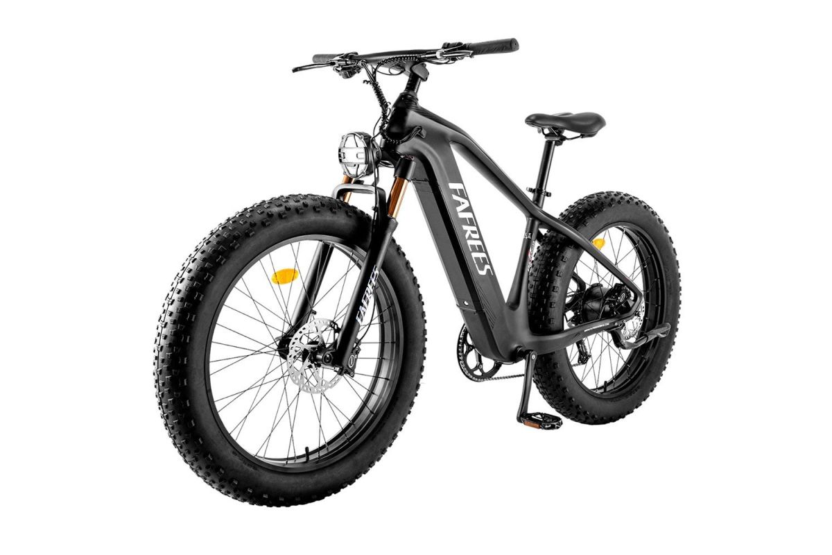 Vélo Électrique FAFREES F26 Carbon M E-bike Pneu 26*4.8 pouces Moteur 1000W Noir