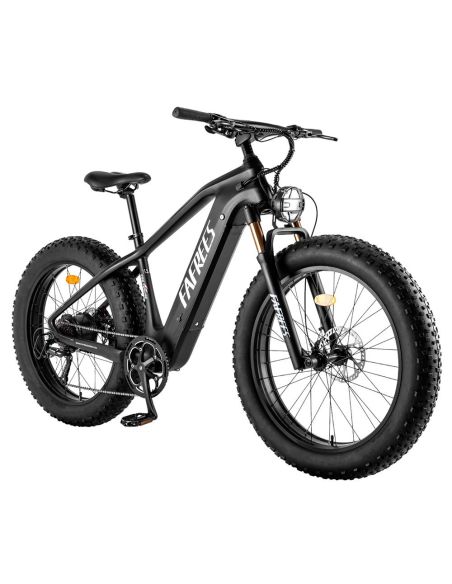 Vélo Électrique FAFREES F26 Carbon M E-bike Pneu 26*4.8 pouces Moteur 1000W Noir