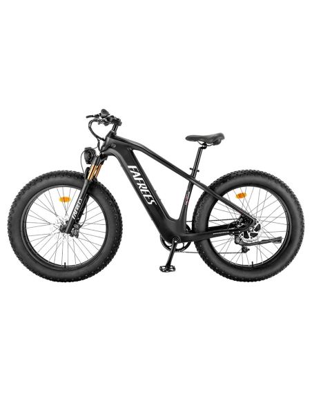 Vélo Électrique FAFREES F26 Carbon M E-bike Pneu 26*4.8 pouces Moteur 1000W Noir