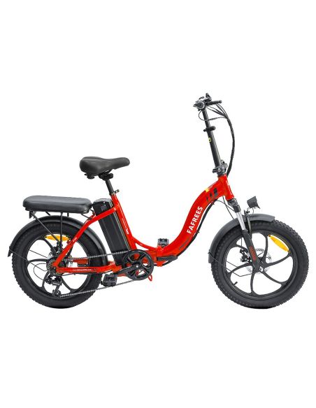 Vélo électrique FAFREES F20 Vélo électrique à cadre pliant de 20 pouces - Rouge