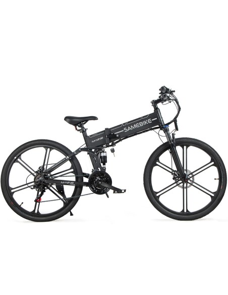 Vélo Électrique Pliant Samebike LO26 II 500W Max 35km/h Noir