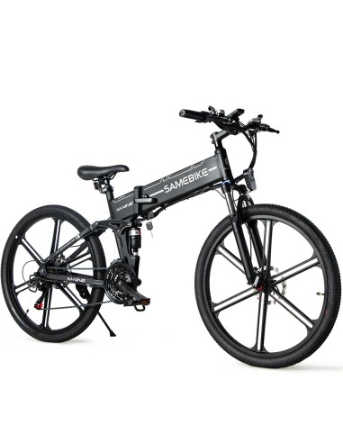 Vélo Électrique Pliant Samebike LO26 II 500W Max 35km/h Noir