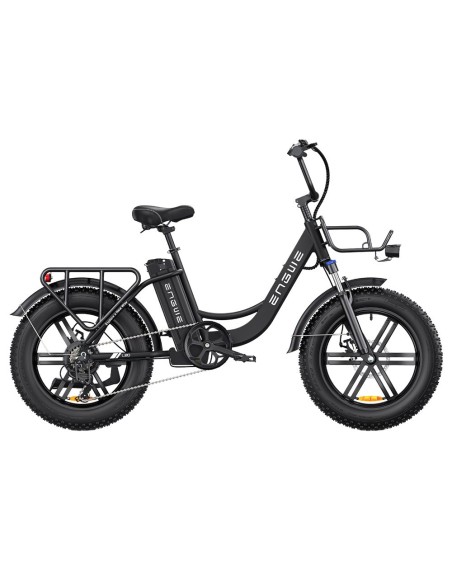 ENGWE L20 Vélo électrique 250W Pneu 20 * 4.0 pouces de montagne Noir