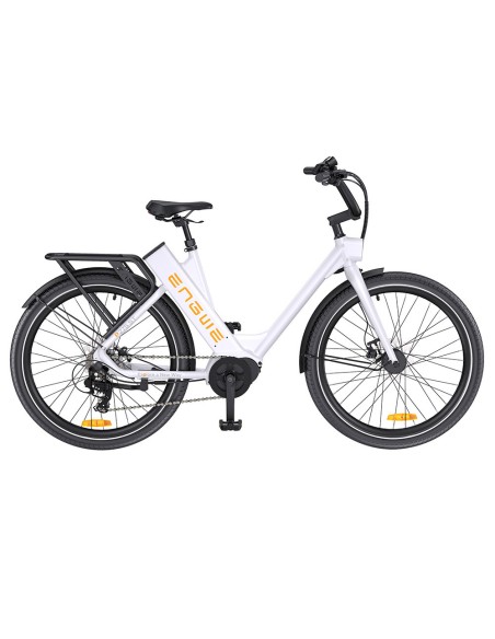 Vélo électrique ENGWE P275 St - Autonomie de 250 km - Couleur Blanc