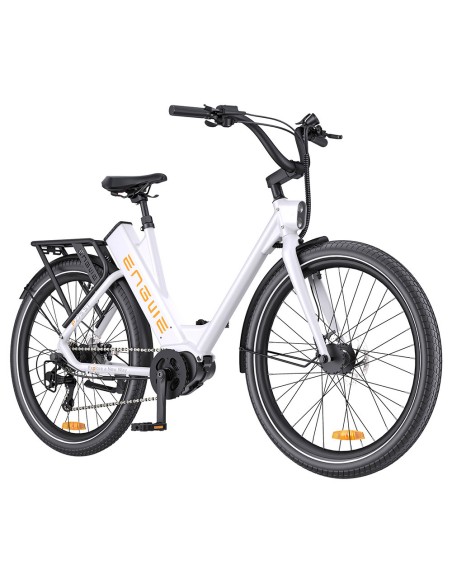 Vélo électrique ENGWE P275 St - Autonomie de 250 km - Couleur Blanc