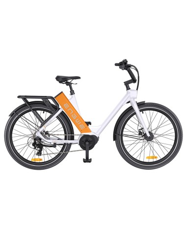 Vélo électrique ENGWE P275 St - Autonomie de 250 km - Couleur Blanc Orange