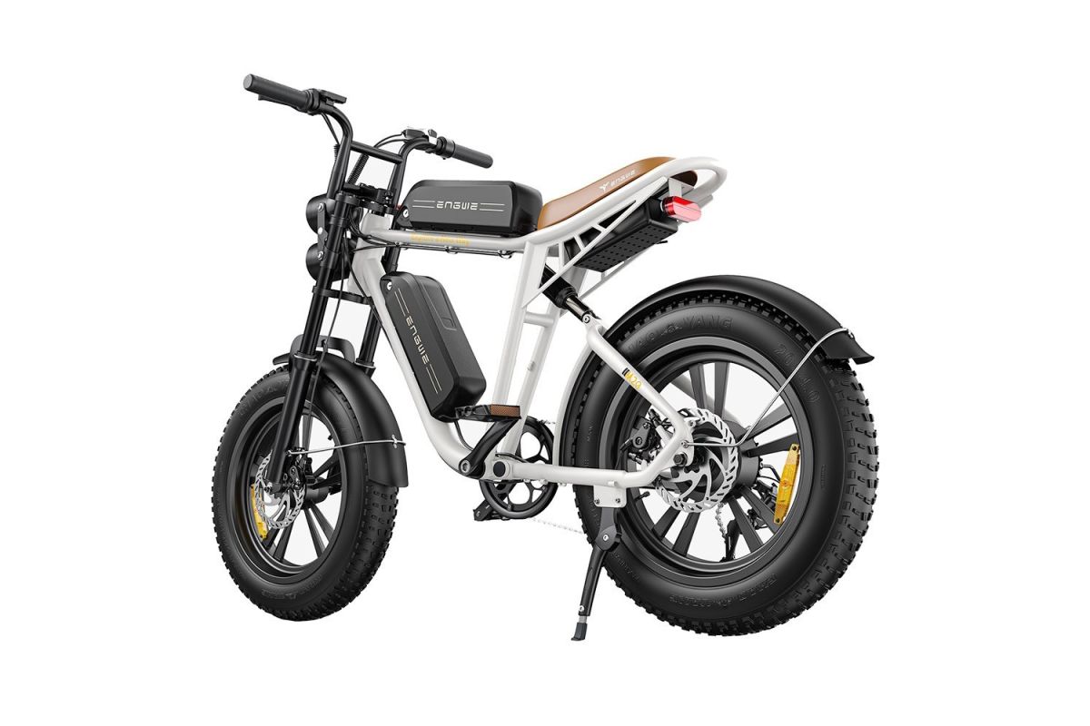 Vélo Électrique ENGWE M20 20 Pouces 48V Double Batterie13AH 750W 45Km/h Blanc