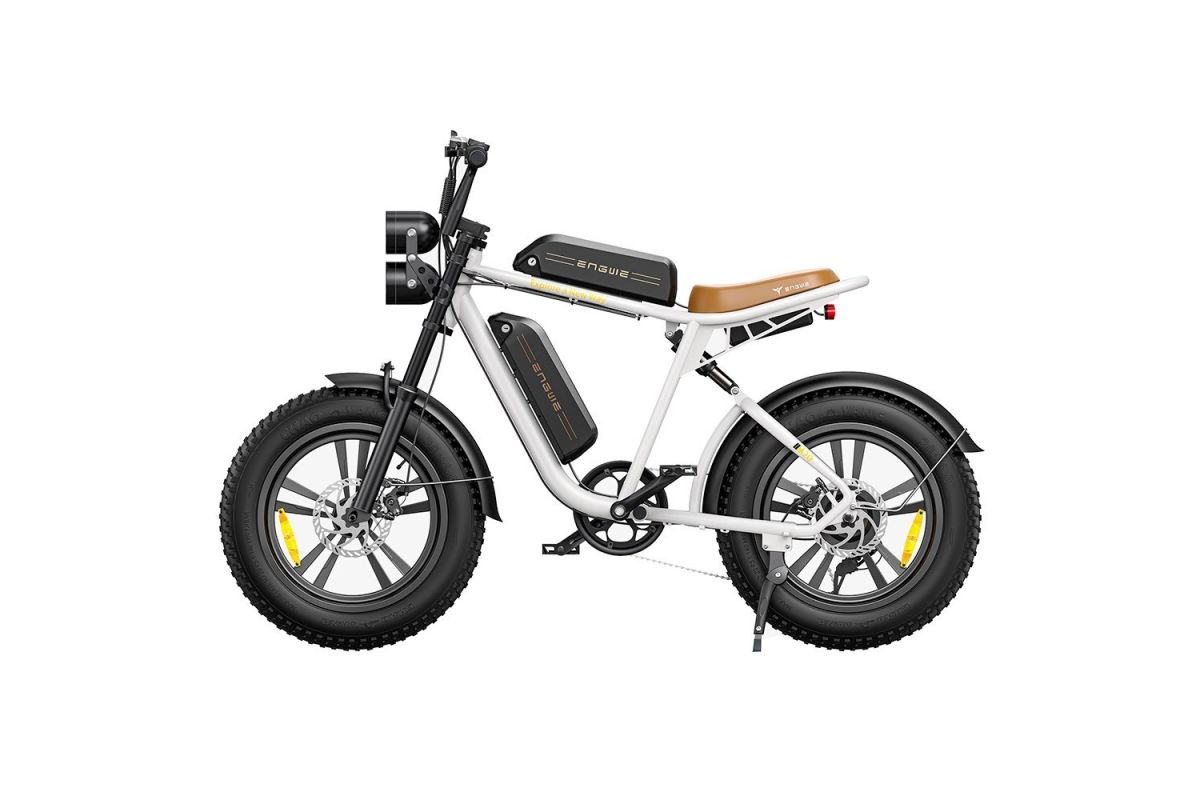 Vélo Électrique ENGWE M20 20 Pouces 48V Double Batterie13AH 750W 45Km/h Blanc