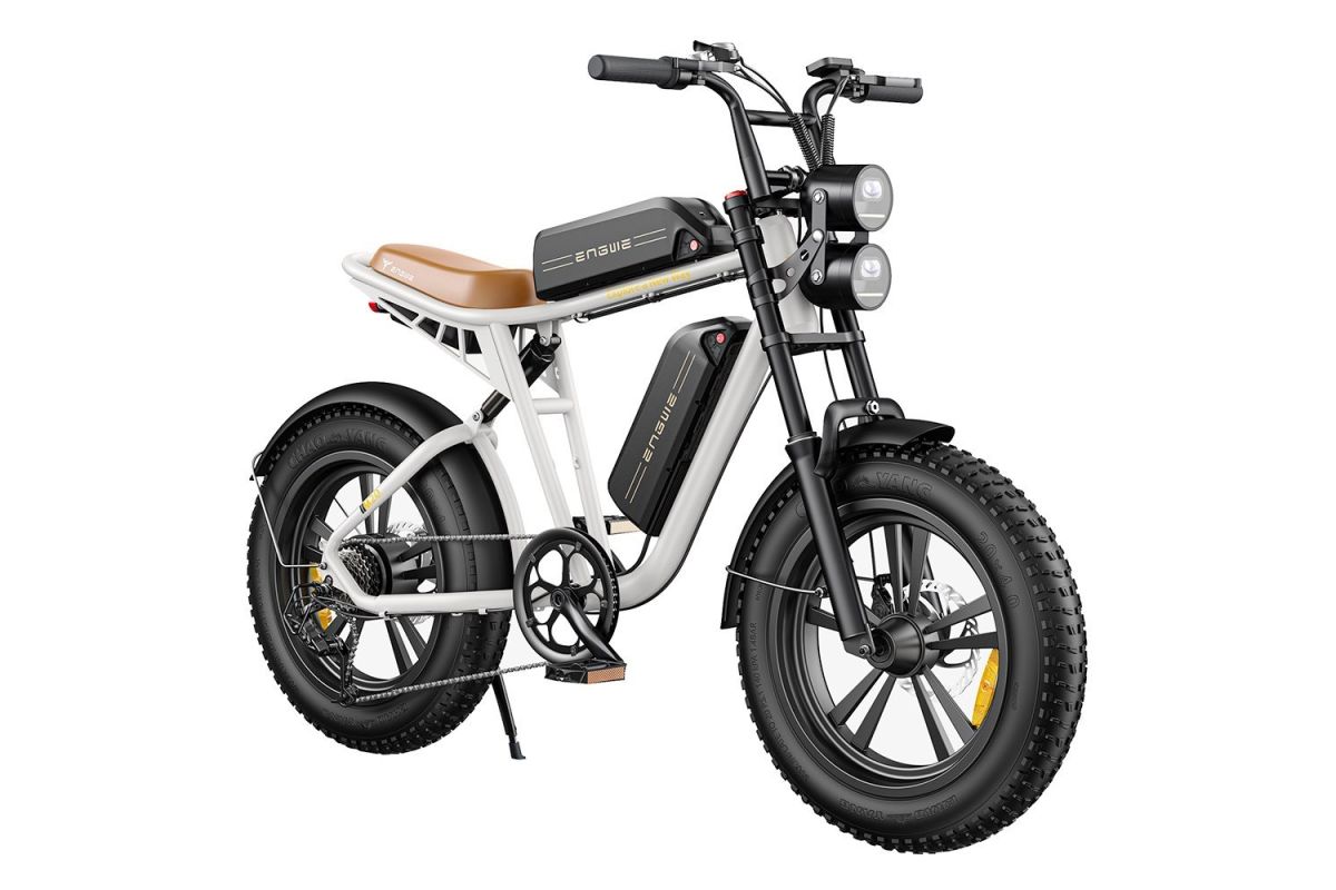 Vélo Électrique ENGWE M20 20 Pouces 48V Double Batterie13AH 750W 45Km/h Blanc