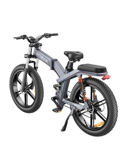 Vélo Électrique ENGWE X26 - 1000W - 50 km/h - Pneus 26 Pouces - Double Batterie 48V 29.2Ah - Couleur Gris